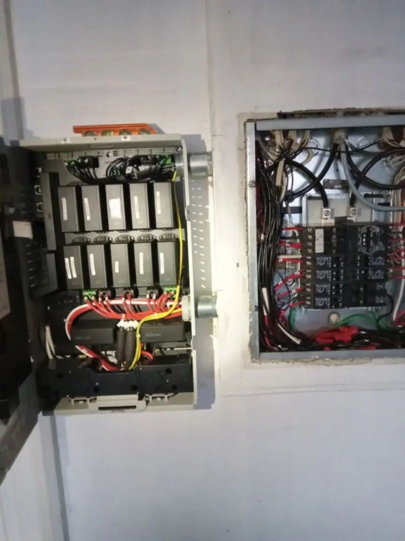 Electrical panel upgrade completed for Carbon Monoxide Detector Installation in Liberty